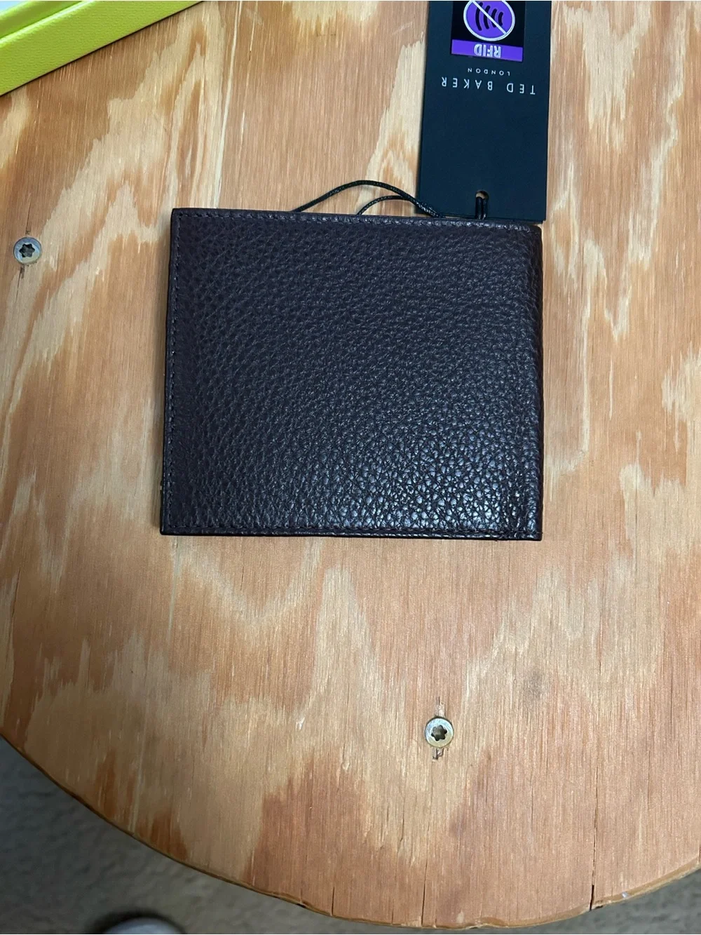Ted Baker Pebbled Leather Wallet NWT - Picture 3 of 9